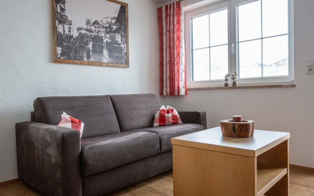 Ferienwohnung Whg. 3 – Landhaus Harmonie – Riezlern - Wohnbereich